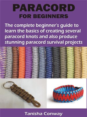 cover image of PARACORD FOR BEGINNERS